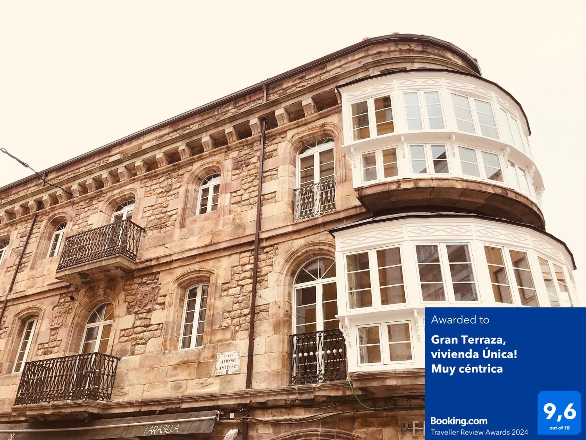 Gran Terraza, Vivienda Unica! Muy Centrica Apartamento Torrelavega Exterior foto